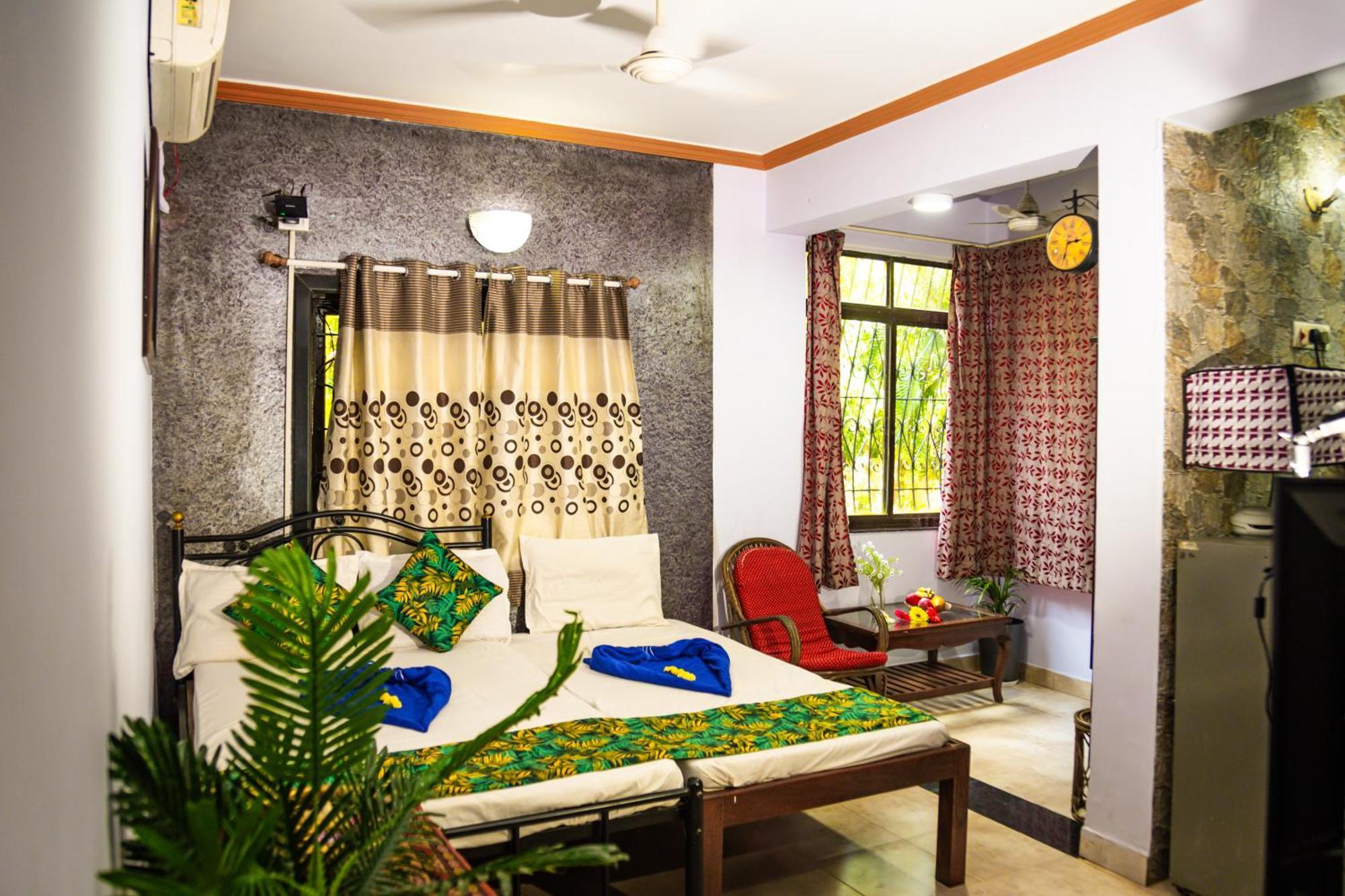 Bbn Serviced Apartment Calangute Szoba fotó