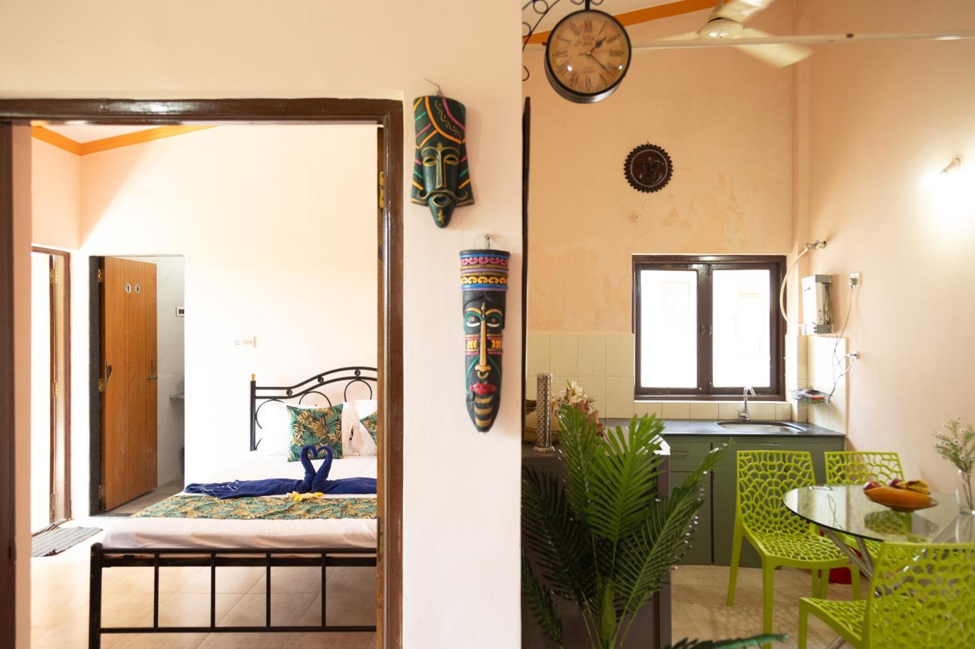 Bbn Serviced Apartment Calangute Szoba fotó