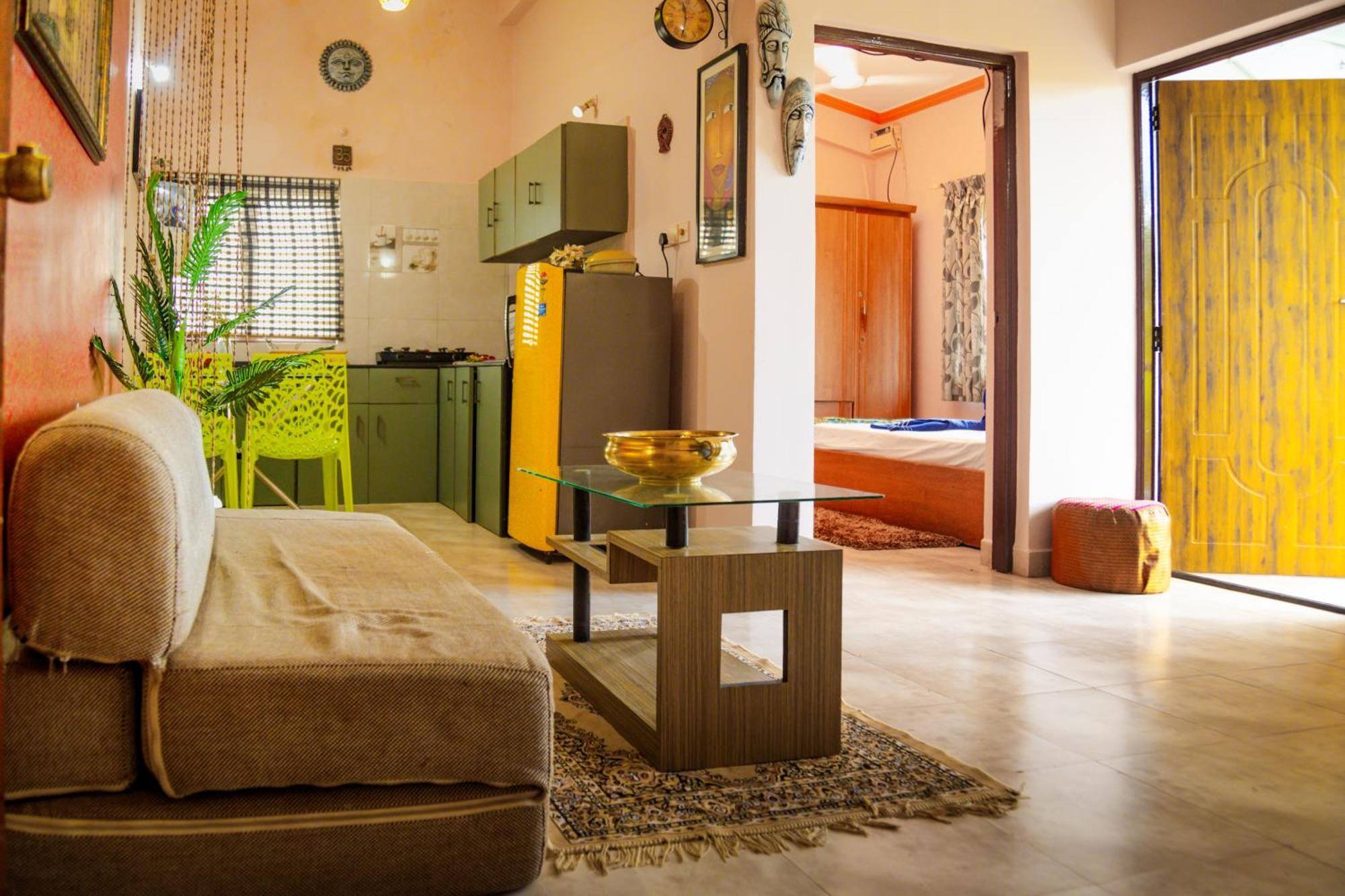 Bbn Serviced Apartment Calangute Szoba fotó